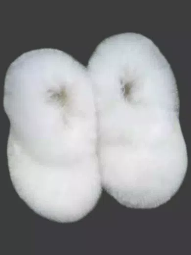 Baby Alpaca Fur Slippers