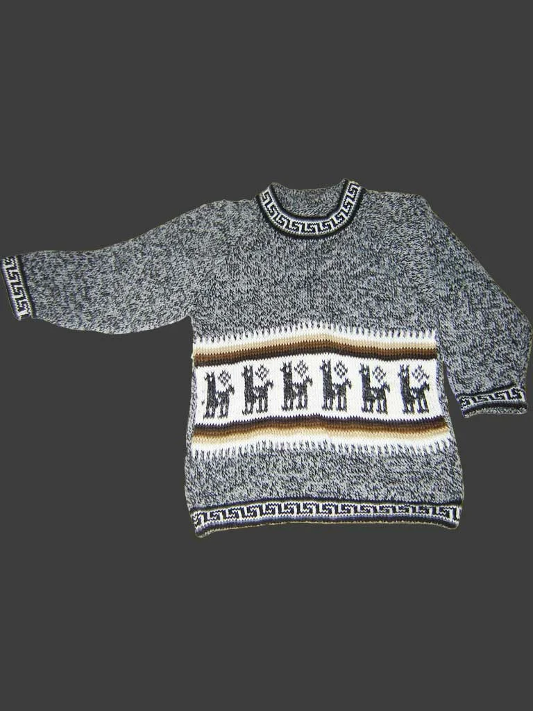 Fine Alpaca Children Sweater D06