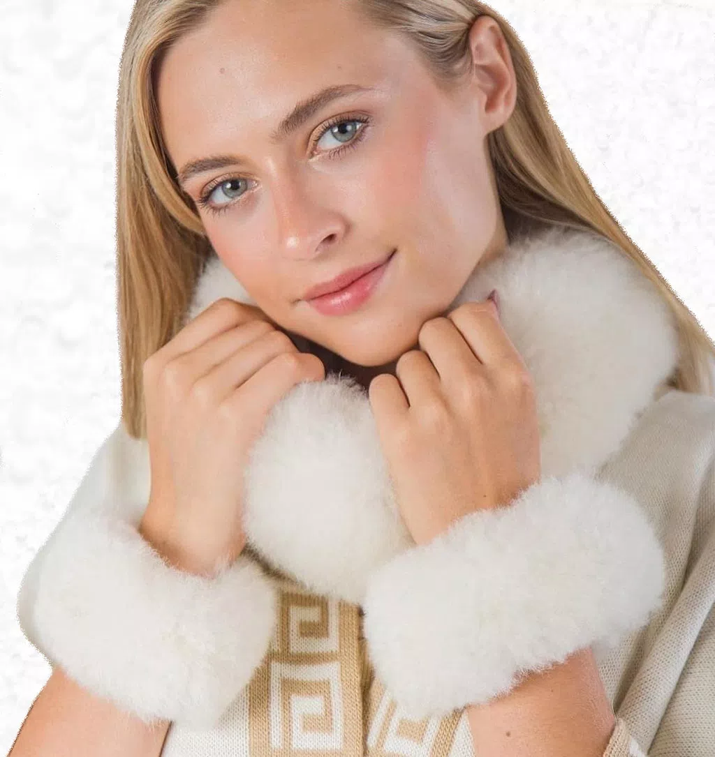 Baby Alpaca Fur Set D07