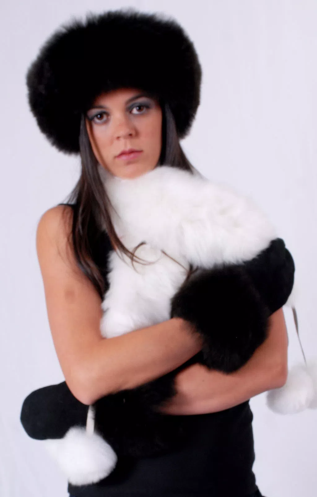 Baby Alpaca Fur Set D09