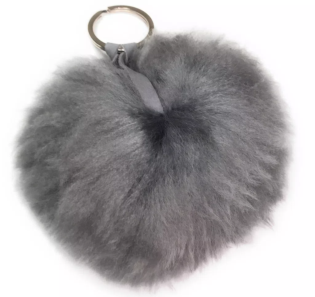 Baby Alpaca Fur Keychains D21