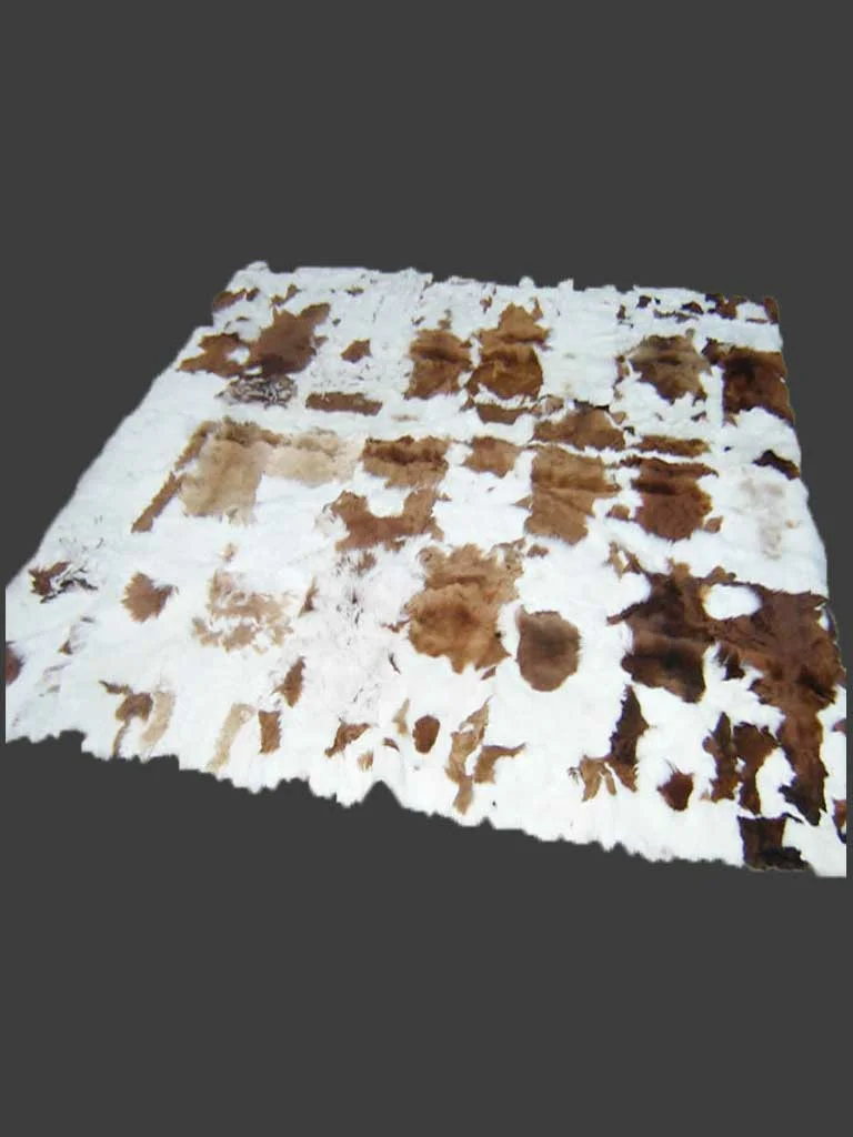 Baby Alpaca Suri Fur Bedspread D04