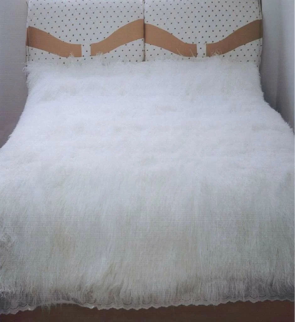 Baby Alpaca Fur Blanket D05