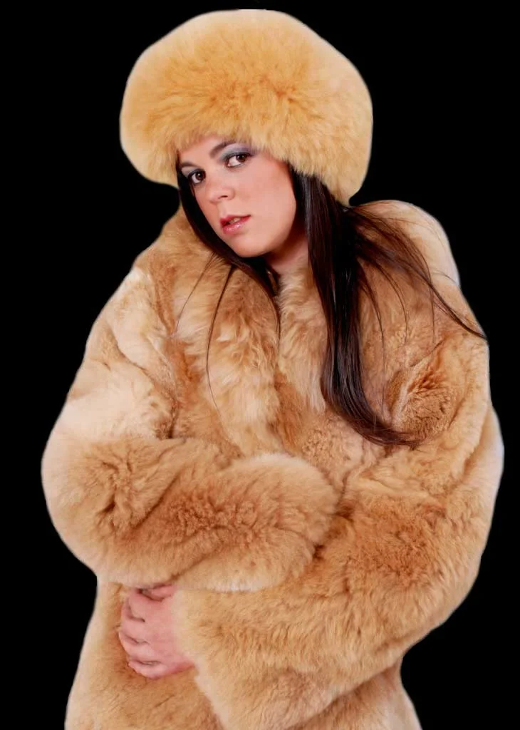 Baby Alpaca Fur Coat D01