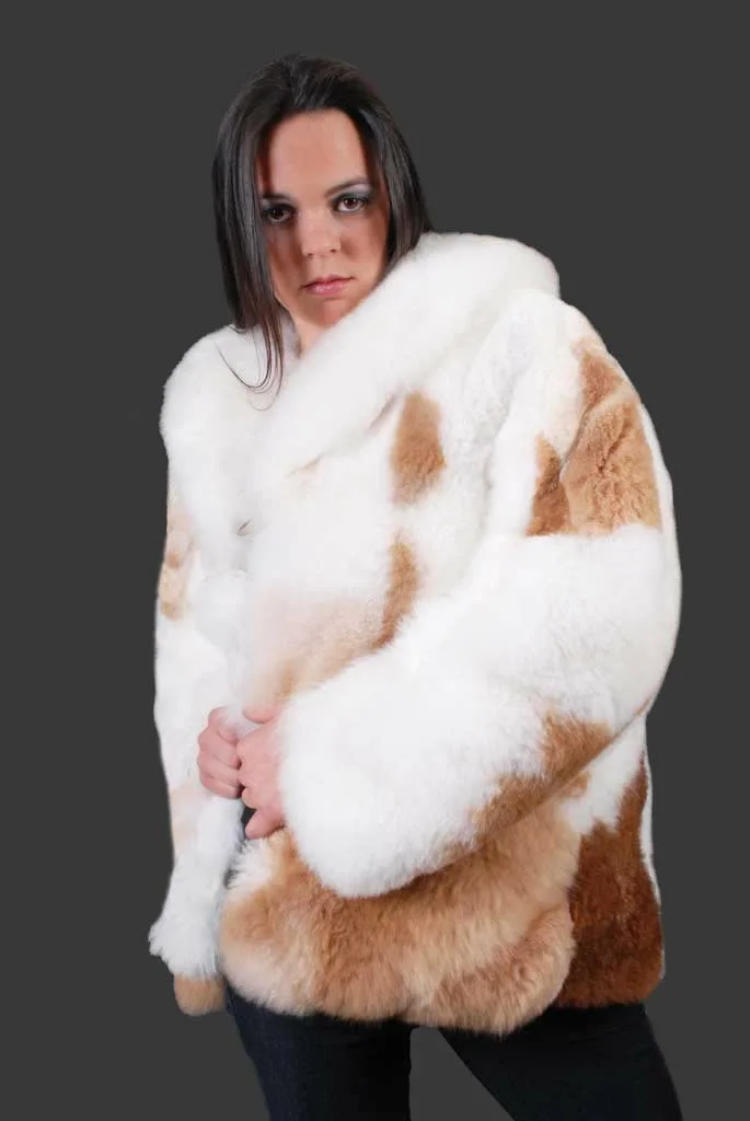 Alpaca Fur Coat D07