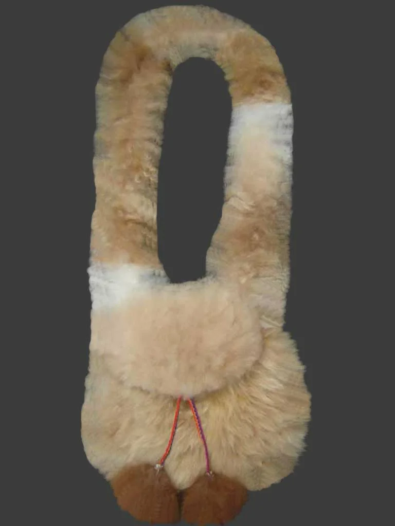 Alpaca Fur Handbag D04