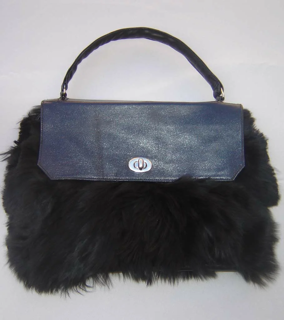 Alpaca Fur Handbag D01