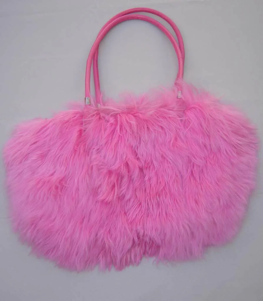 Fashion Alpaca Soft Fur Handbag D10