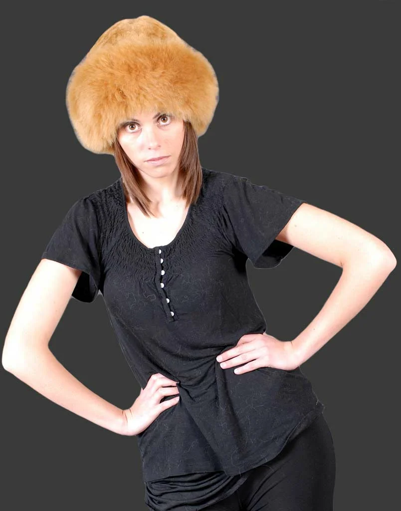 Alpaca Fur Hat D02