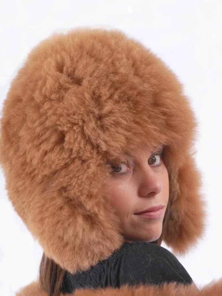 Alpaca Fur Hat D03