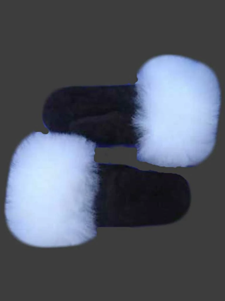 Baby Alpaca Fur Mittens D06