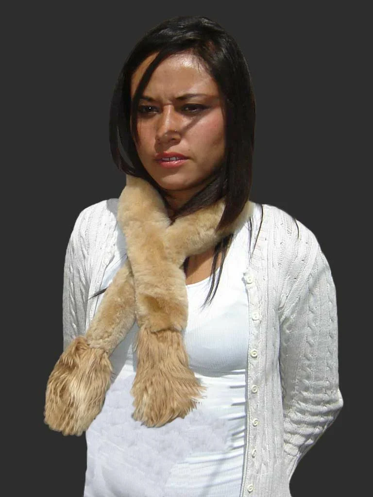Baby Alpaca Fur Stoles D05