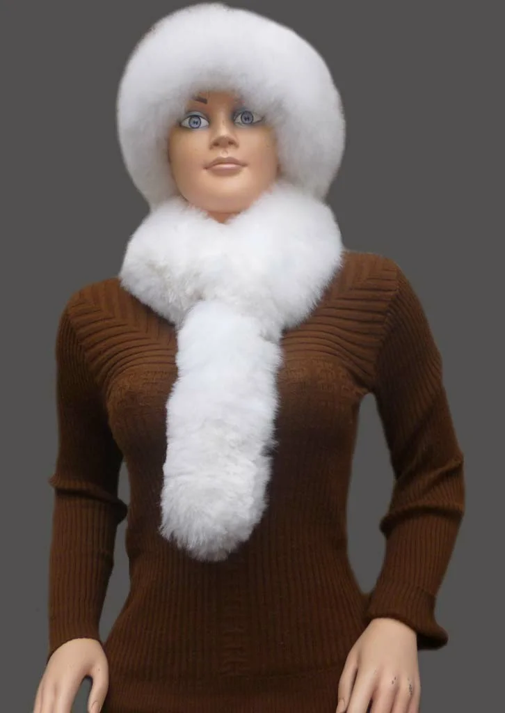 Baby Alpaca Scarf D06