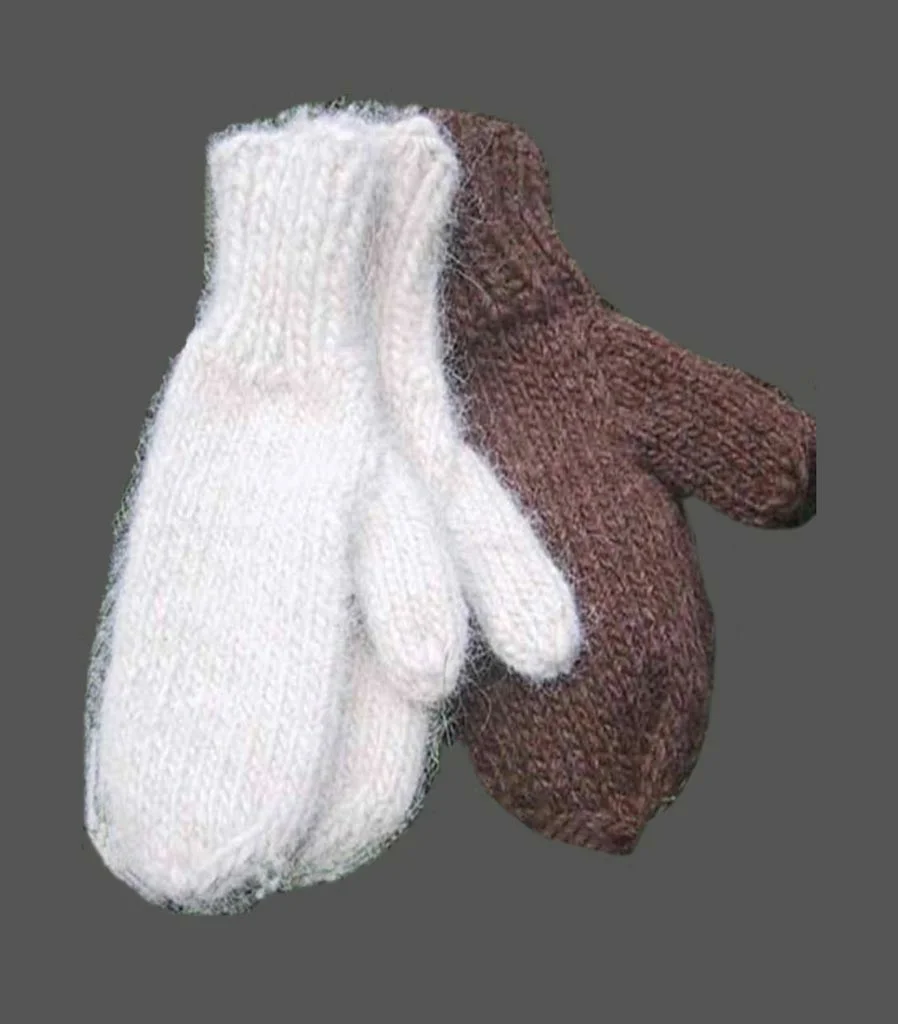 Alpaca Wool Gloves D02