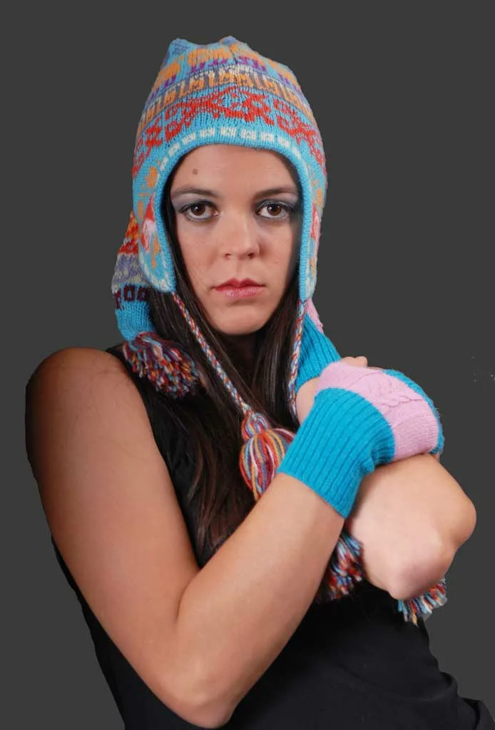 Fine Baby Alpaca Chullo D04