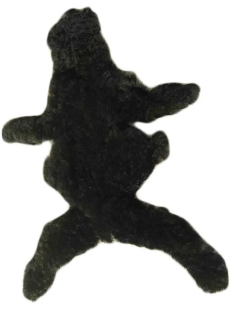 Dyed Baby  Alpaca Hide D02