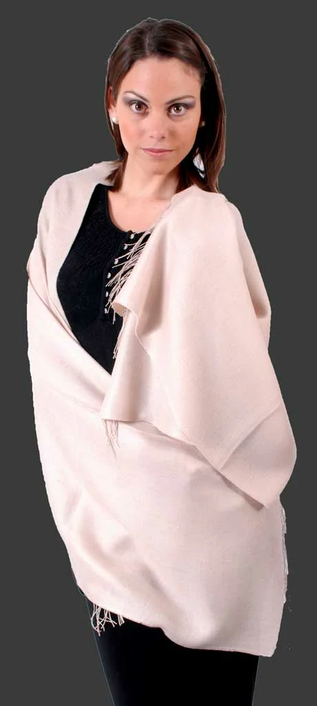 Fine Baby Alpaca Shawl D01