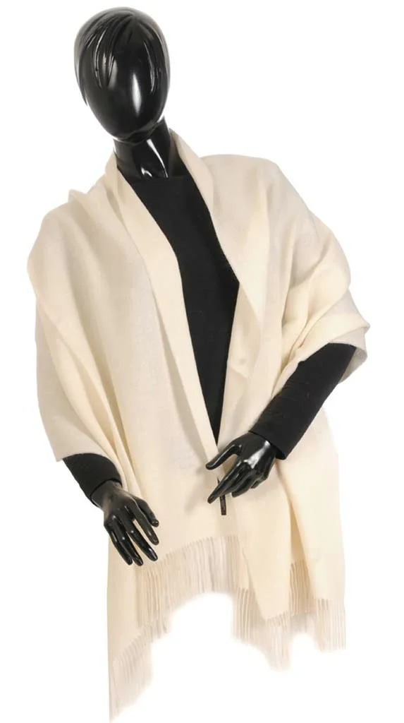 Fine Baby Alpaca Shawl D03