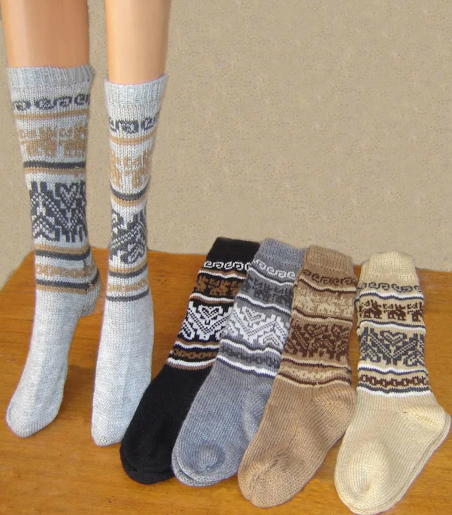 Alpaca Socks D01