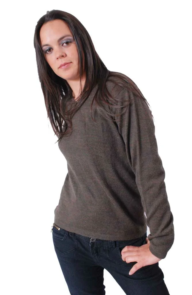 Fine Baby Alpaca Sweater D07