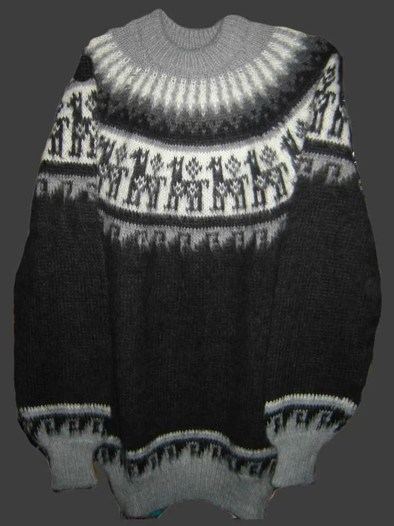Unisex Alpaca Blend Sweater D15