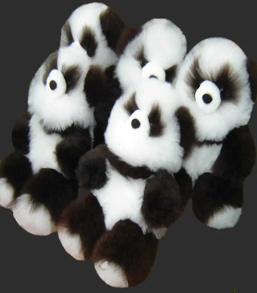 Panda Alpaca Teddy Bears D12