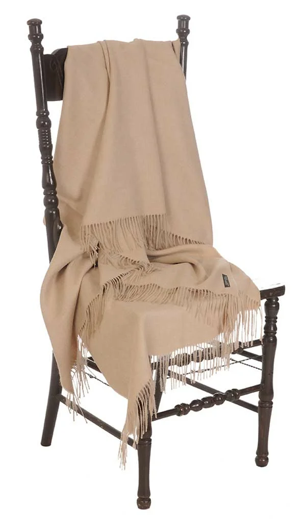 Baby Alpaca Travel Throw D02