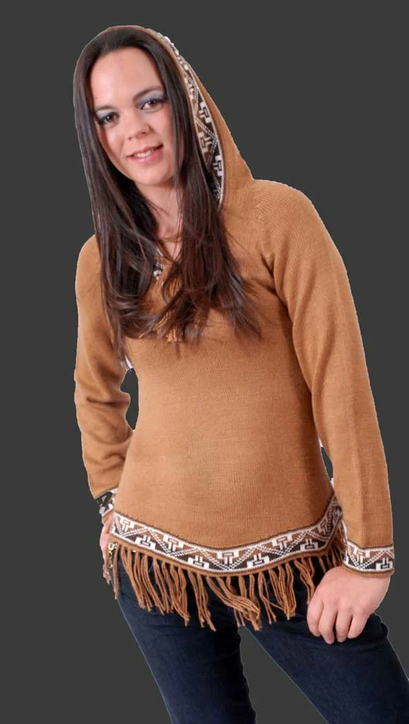 Shakira Hoodie Alpaca Cardigan D04