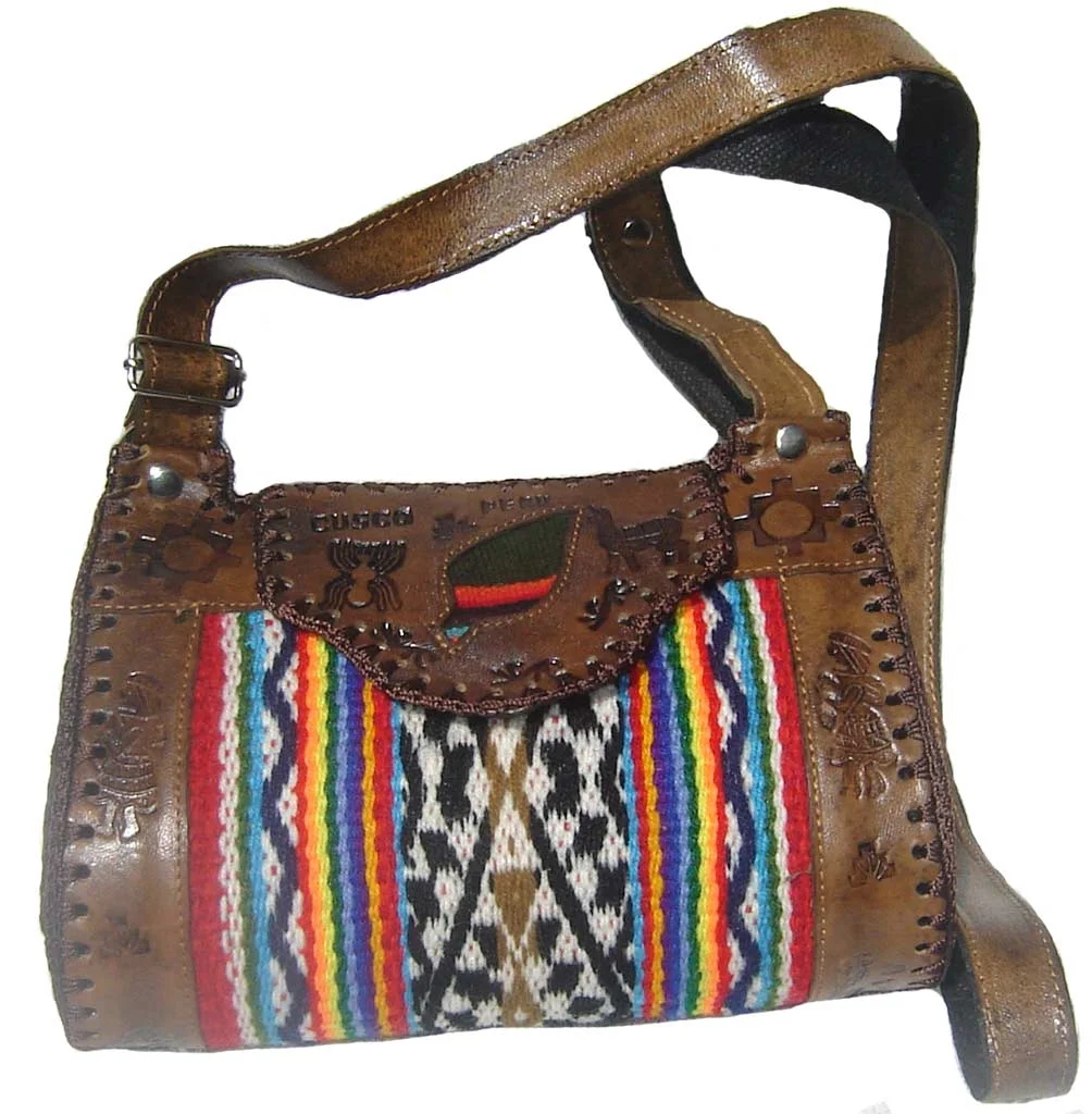 Andean Leather Handbag D11