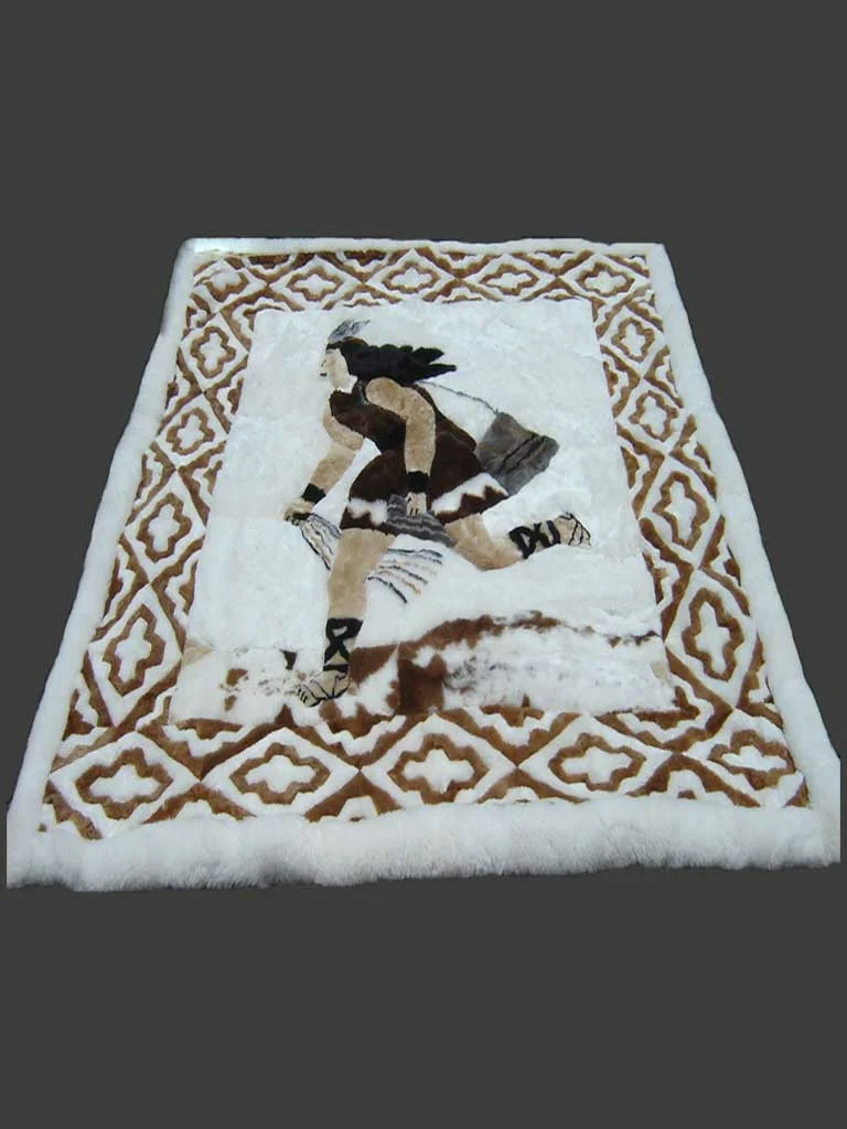 Baby Alpaca Fur Rug D01