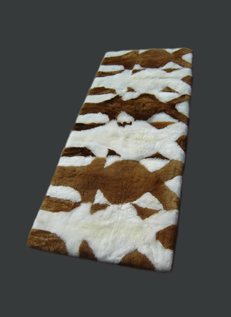 Baby Alpaca Fur Runner Rug D05