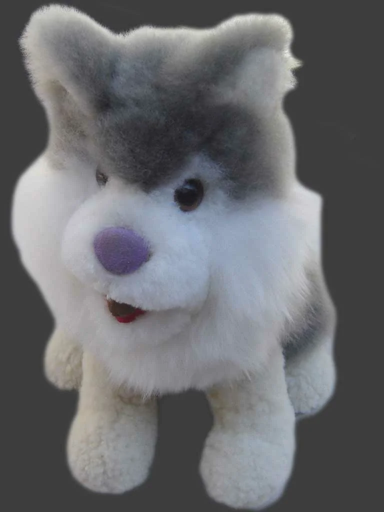 Alpaca Stuffed Plush Dog D01